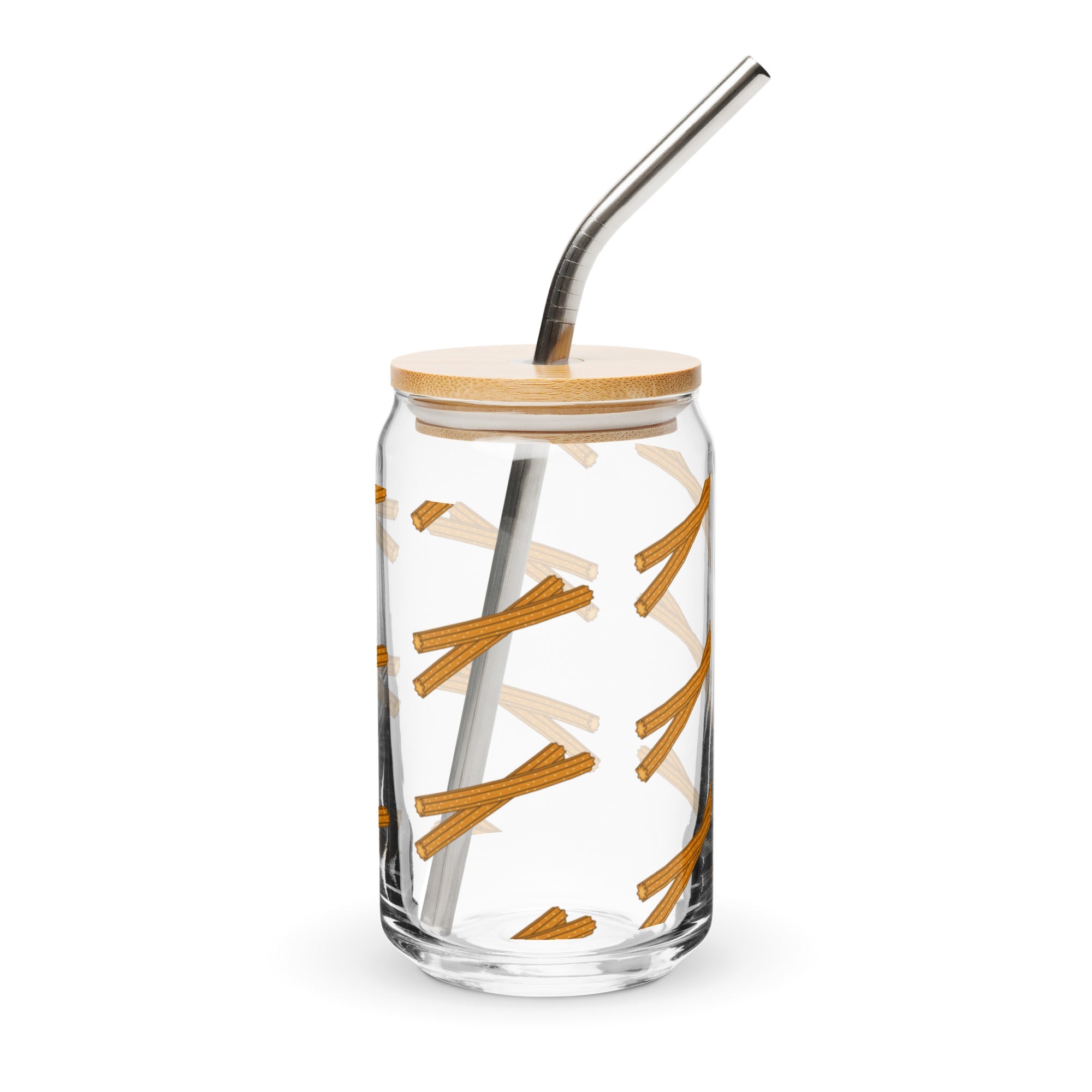 Can-shaped glass